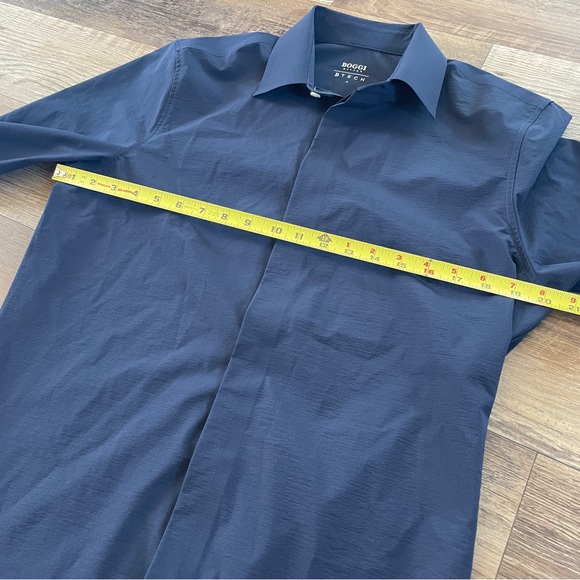 Boggi Milano BTECH button shirt M - Picture 4 of 6